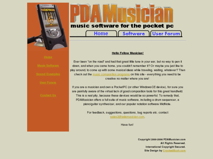 www.pdamusician.com