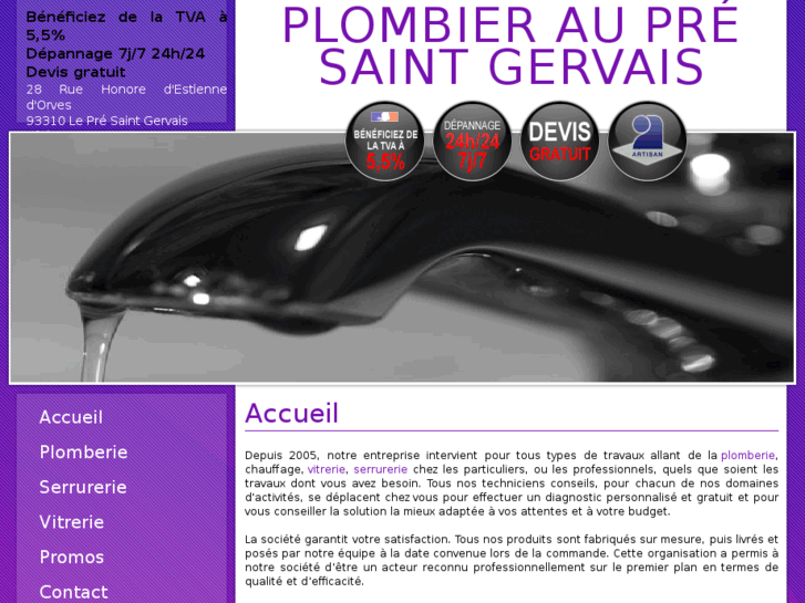 www.plombier-au-pre-saint-gervais.com