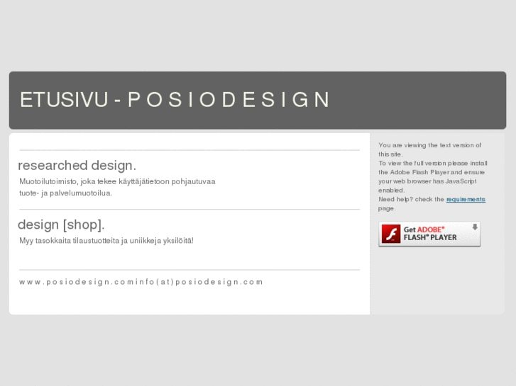 www.posiodesign.com