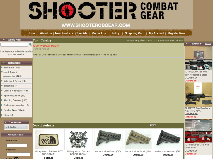 www.shootercbgear.com