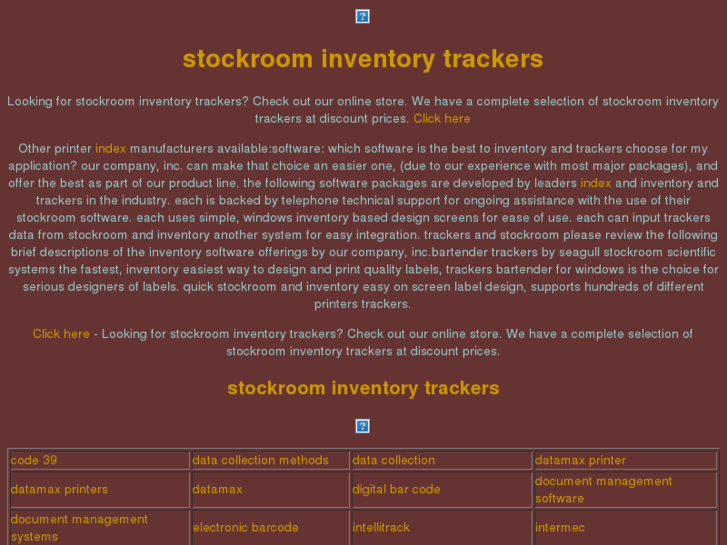 www.stockroom-inventory-trackers.com