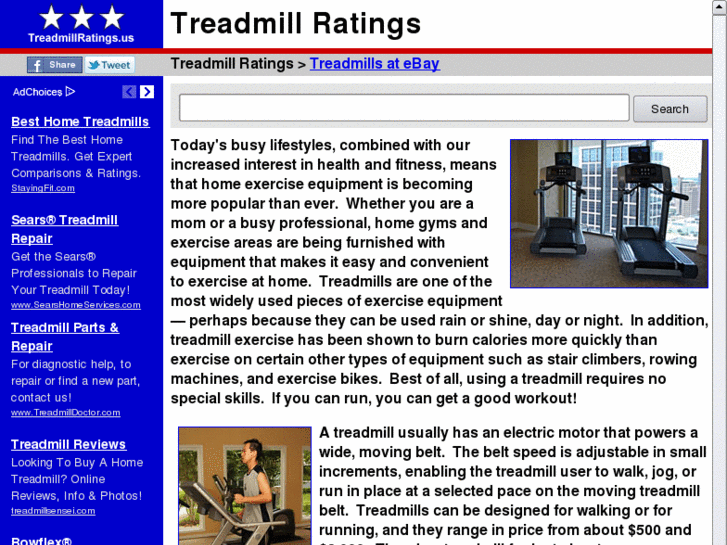 www.treadmillratings.us