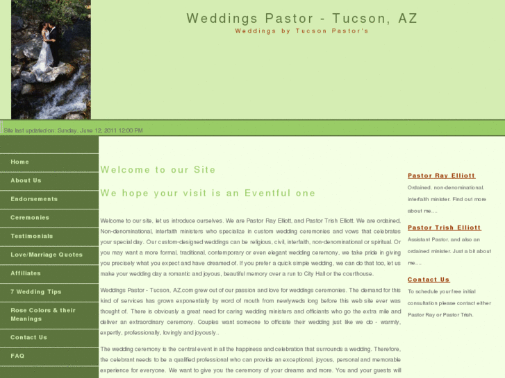 www.weddingspastor-tucsonaz.com