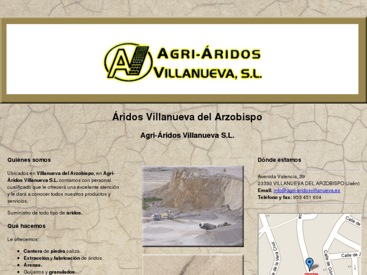 www.agri-aridosvillanueva.es