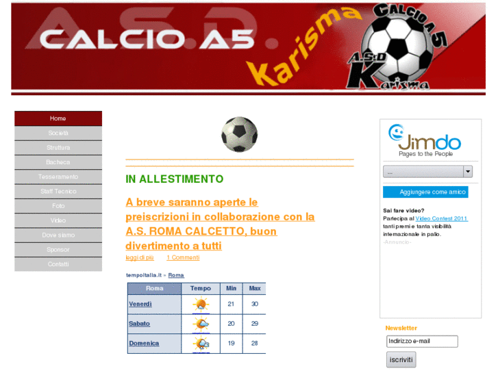 www.calcioa5karisma.com