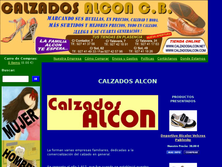 www.calzadosalcon.net