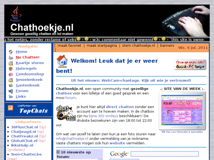 www.chathoekje.nl