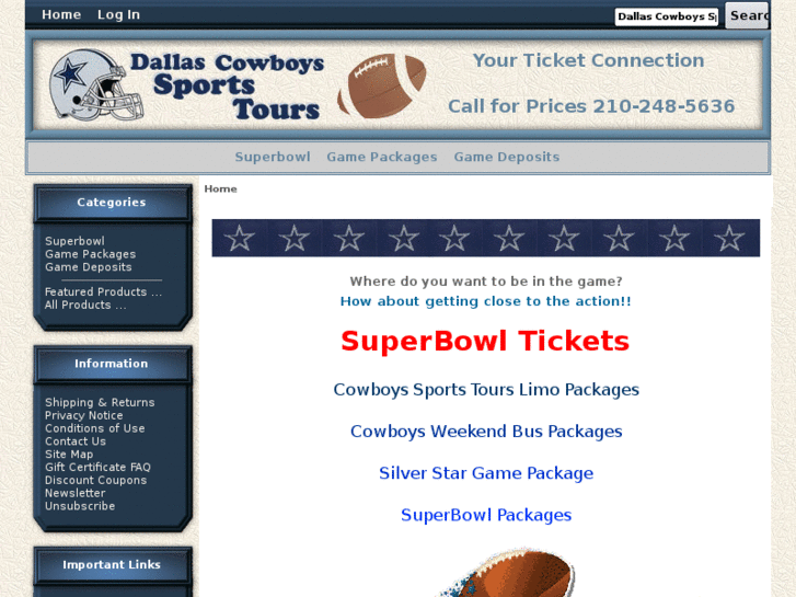 www.dallascowboyssportstours.com