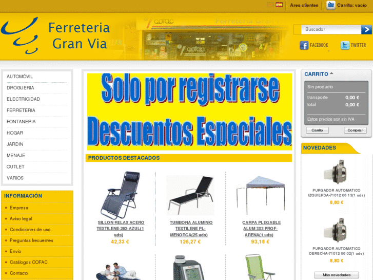 www.ferreteriagranvia.es