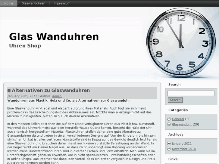 www.glaswanduhren.com