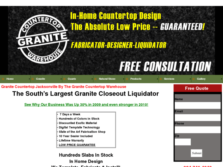 www.granitecountertopjacksonville.com