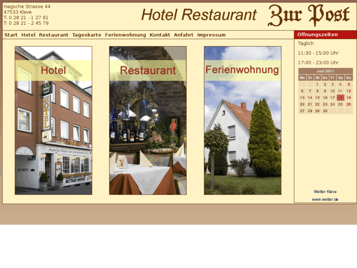 www.hotel-zur-post-kleve.com