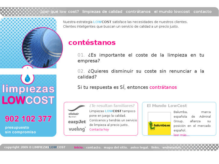 www.limpiezalowcost.es