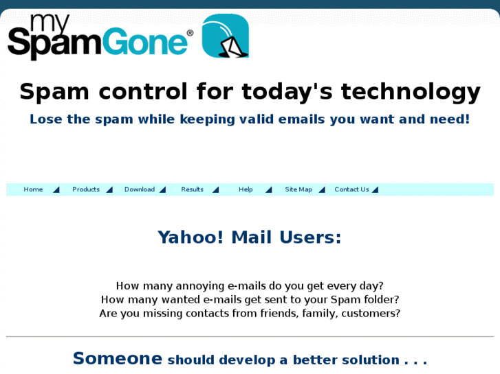 www.myspamgone.com