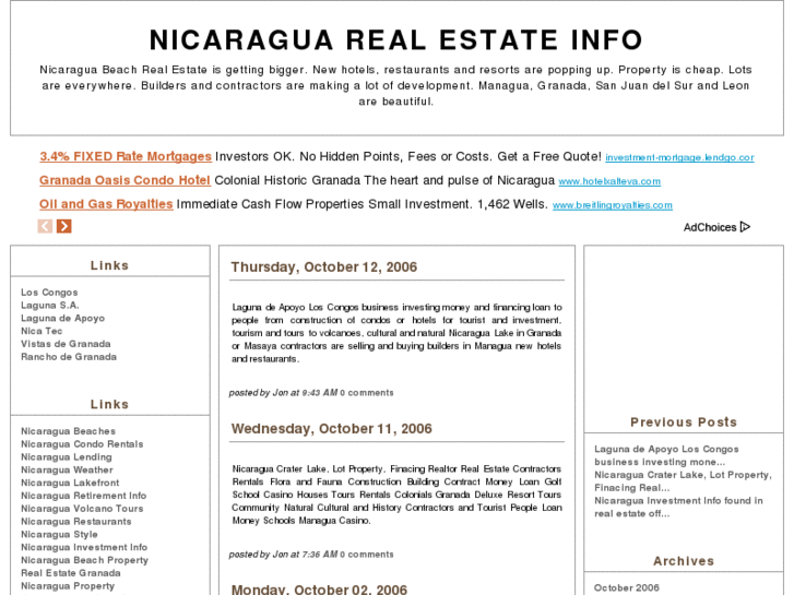 www.nicaraguarealestateinfo.com