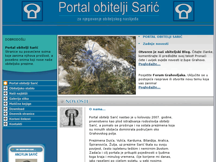 www.obitelj-saric.com