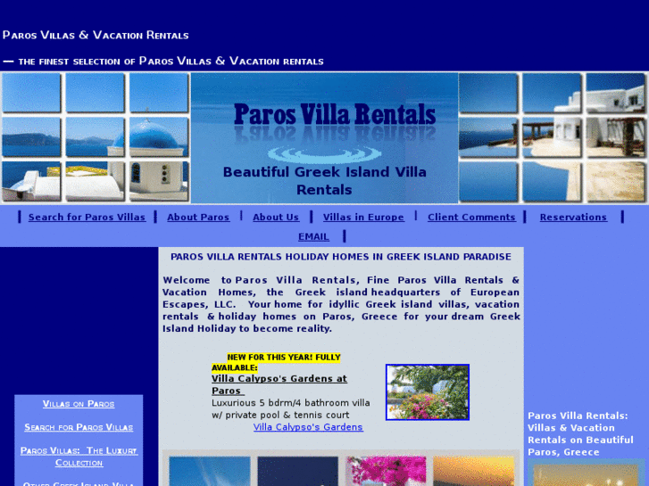 www.parosvillarentals.com