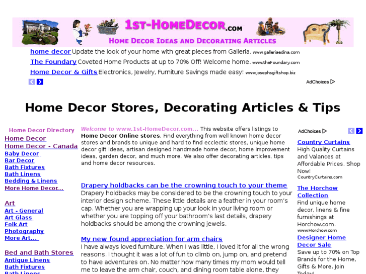 www.1st-homedecor.com