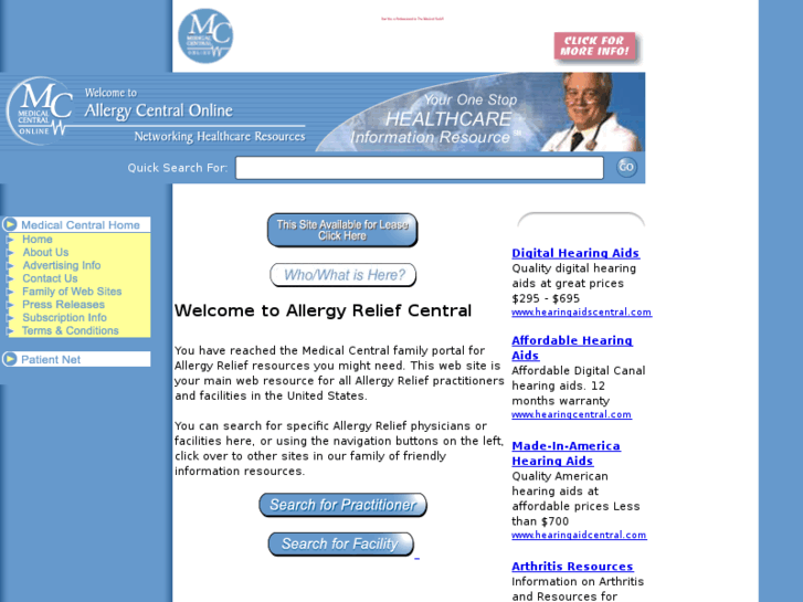 www.allergyreliefcentral.com