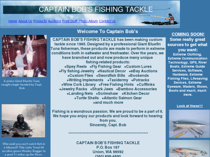 www.captainbobsfishingtackle.com