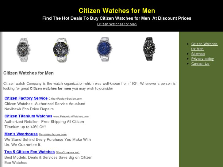 www.citizenwatchesformen.net