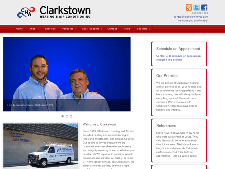 www.clarkstownhvac.com