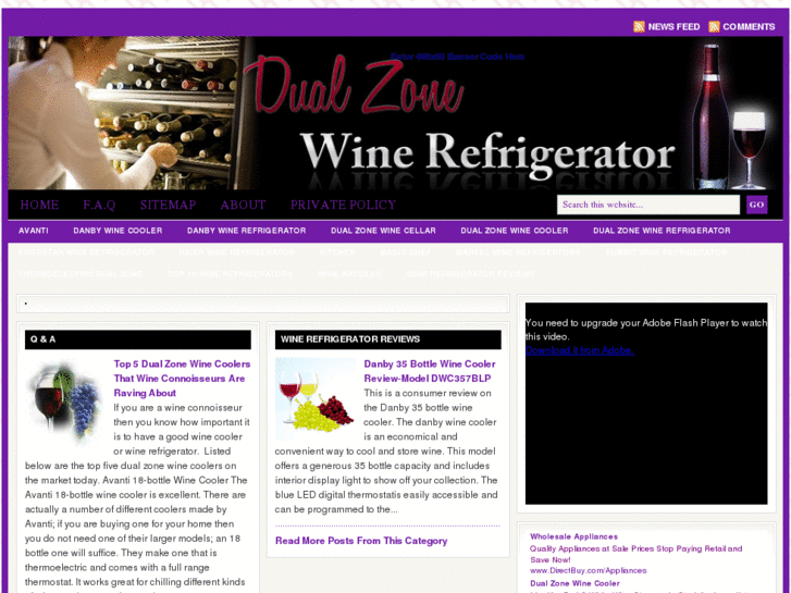 www.dualzonewinerefrigerator.net