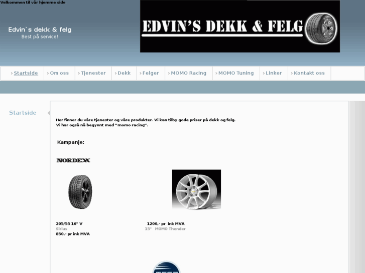 www.edvinsdekkogfelg.com