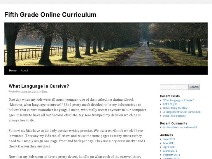 www.fifthgradeconlineurriculum.com