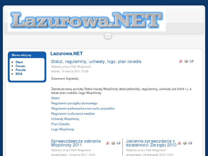 www.lazurowa.net