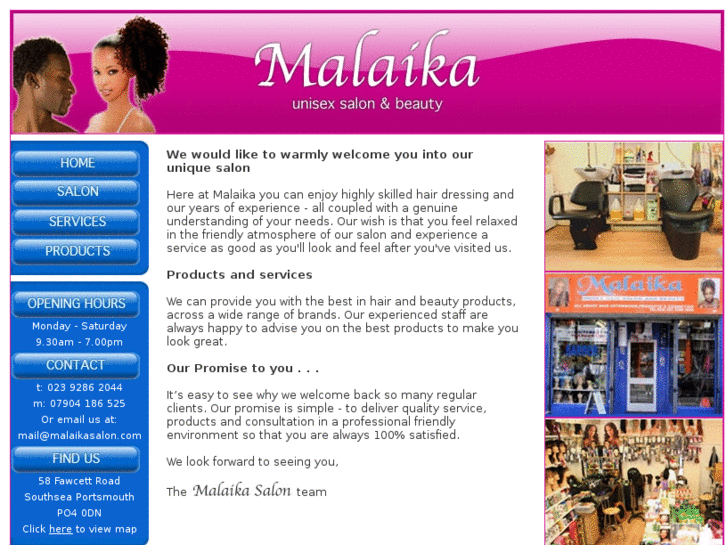 www.malaikasalon.com