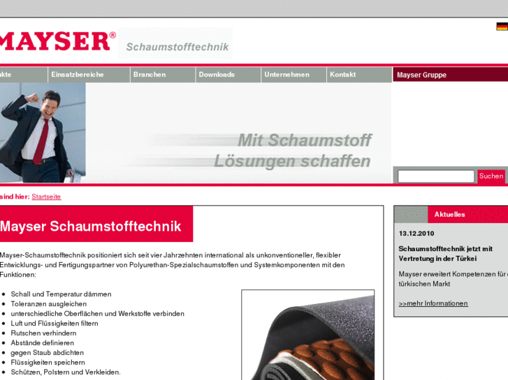 www.mayser-schaumstofftechnik.de