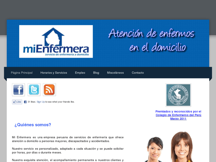 www.mienfermera.com.pe