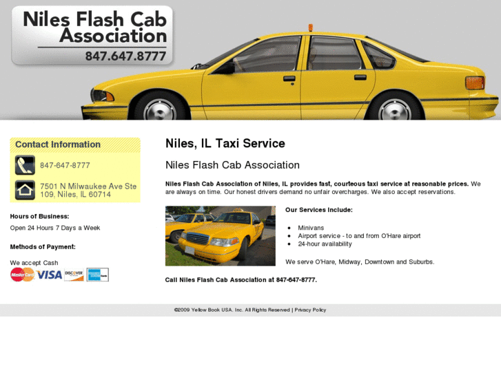 www.nilesflashcab.com