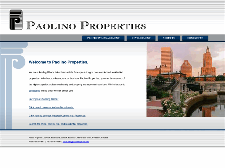 www.paolinoproperties.com