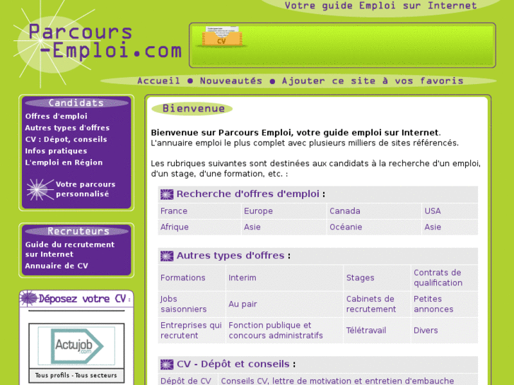 www.parcours-emploi.com