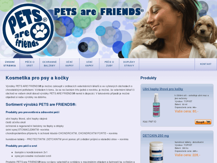 www.petsarefriends.cz