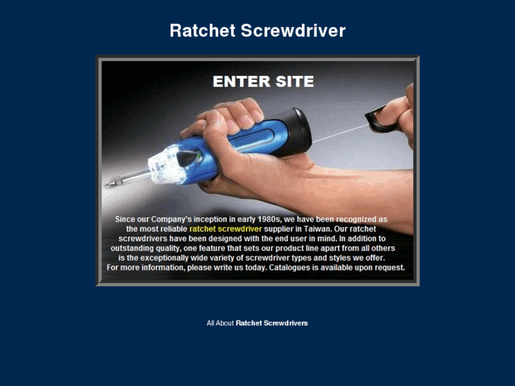 www.ratchetscrewdriver.com