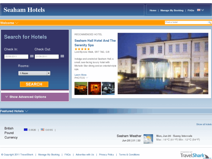 www.seahamhotels.com