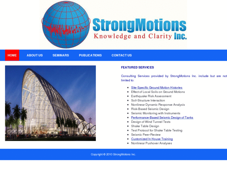 www.strongmotions.com