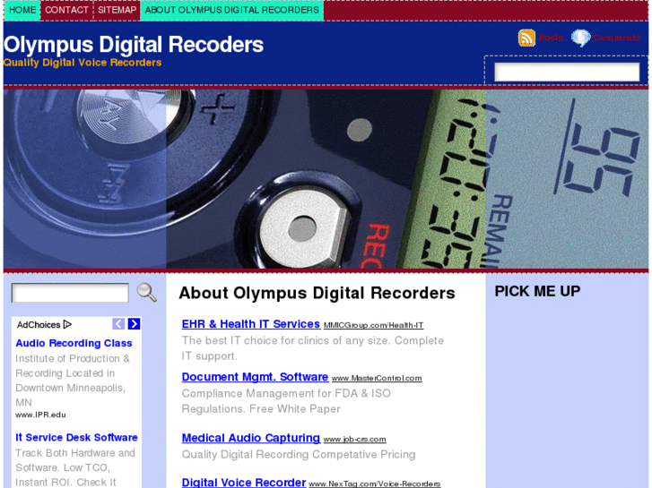 www.theolympusdigitalrecorder.com