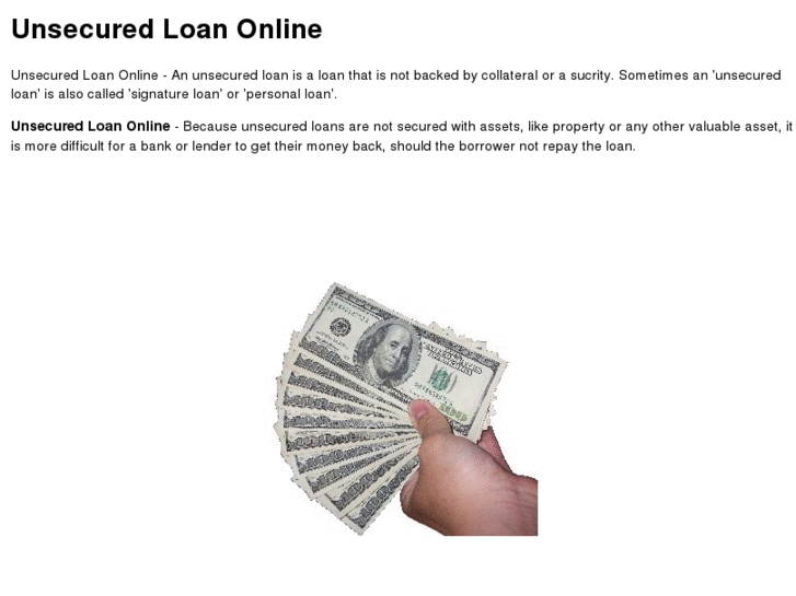 www.unsecuredloanonline.org