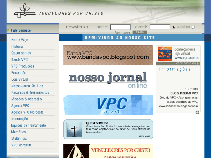 www.vencedoresporcristo.com.br