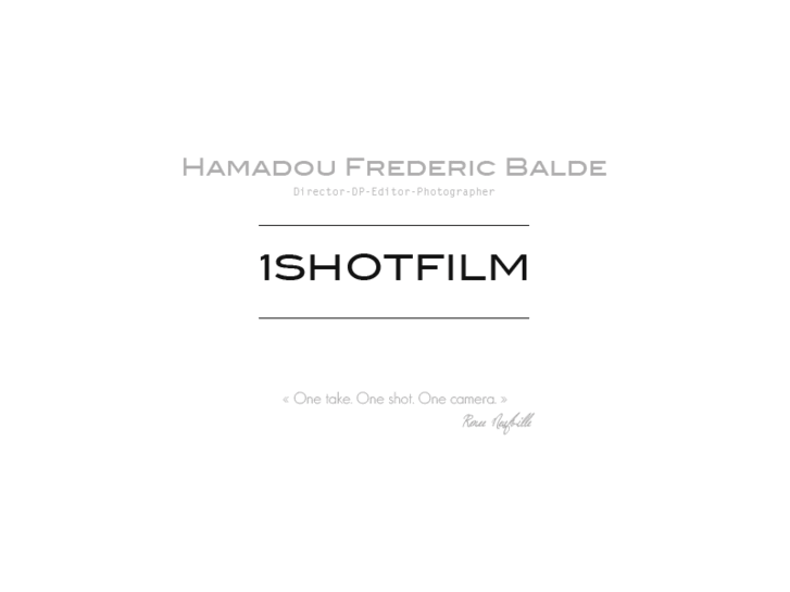 www.1shotfilm.com