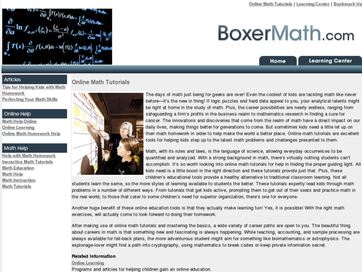 www.boxermath.com