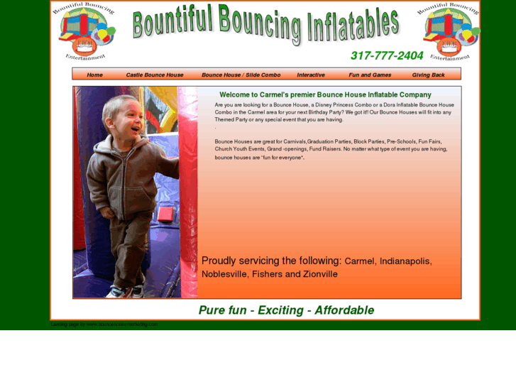 www.carmelbouncehouse.com