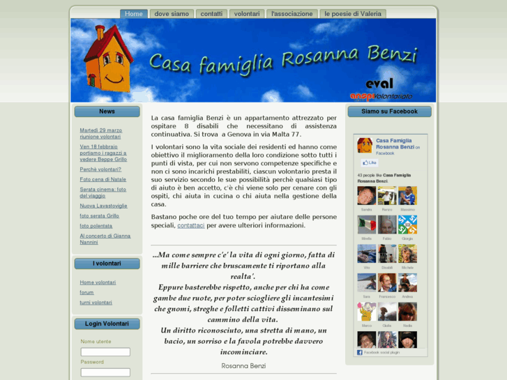 www.casafamigliabenzi.it