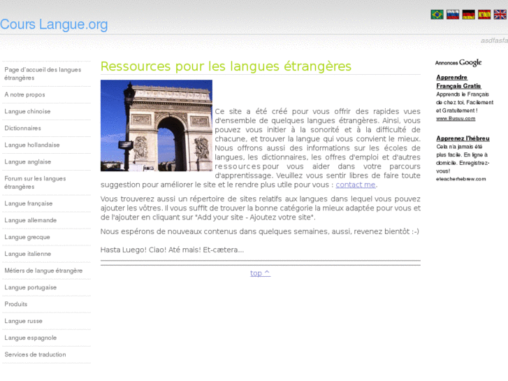 www.courslangue.org