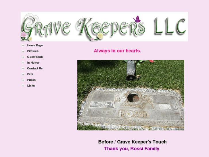 www.gravekeepers.net