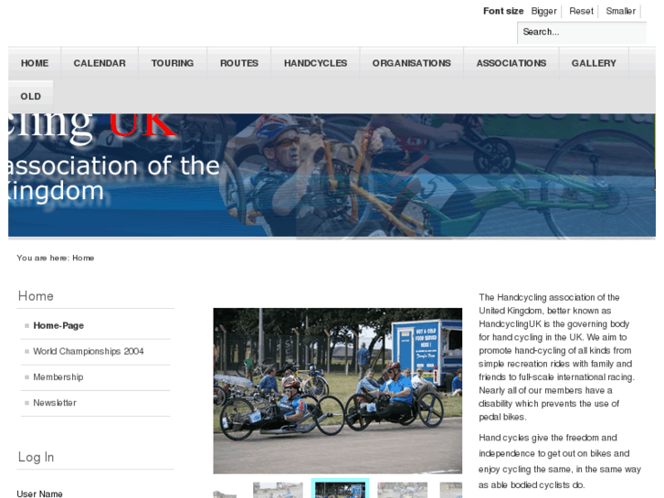 www.handcyclinguk.org.uk